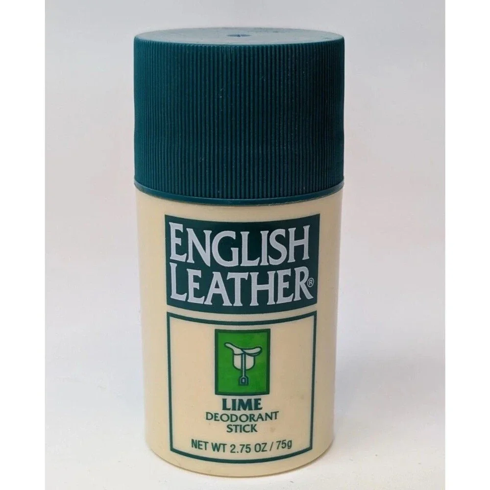 Vintage English Leather Lime Scent Deodorant Stick 2.75 oz NEW Unused By Mennen